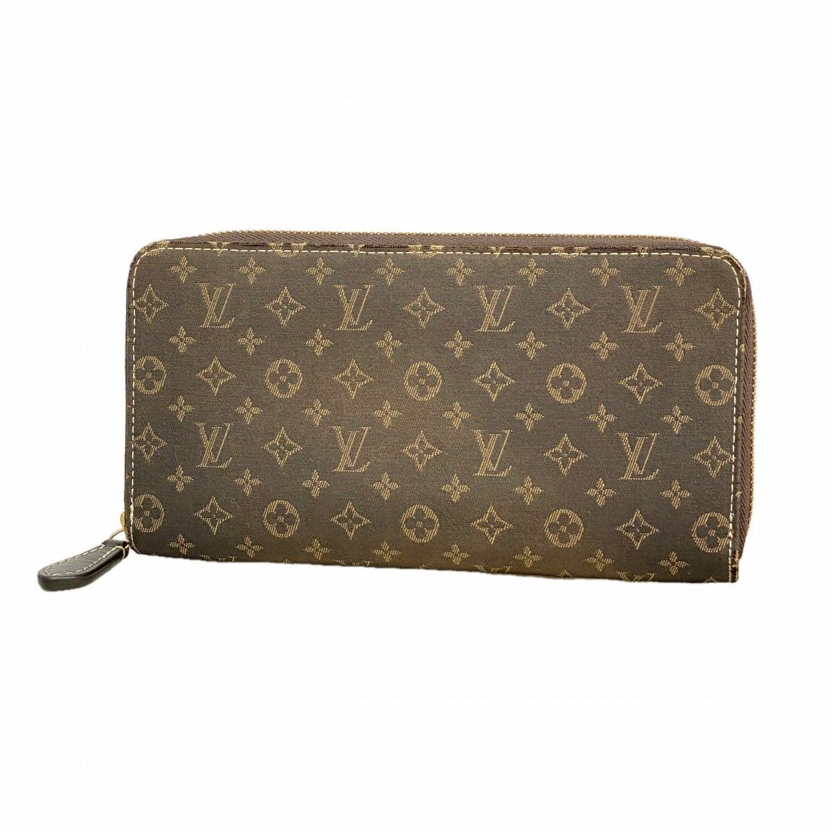 Louis Vuitton Wallet Monogram Mini Lin Zippy Ebene