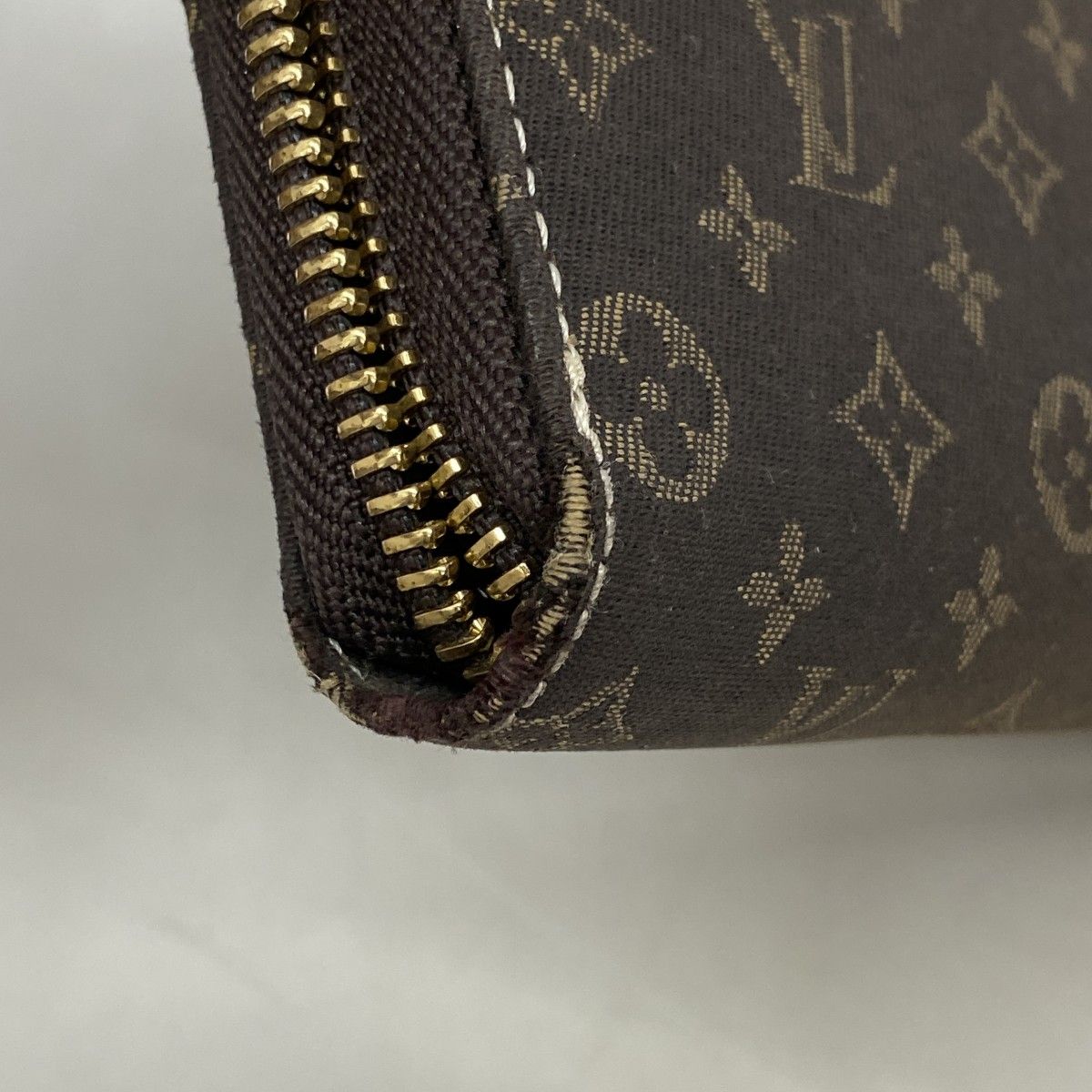 Louis Vuitton Wallet Monogram Mini Lin Zippy Ebene — view 5