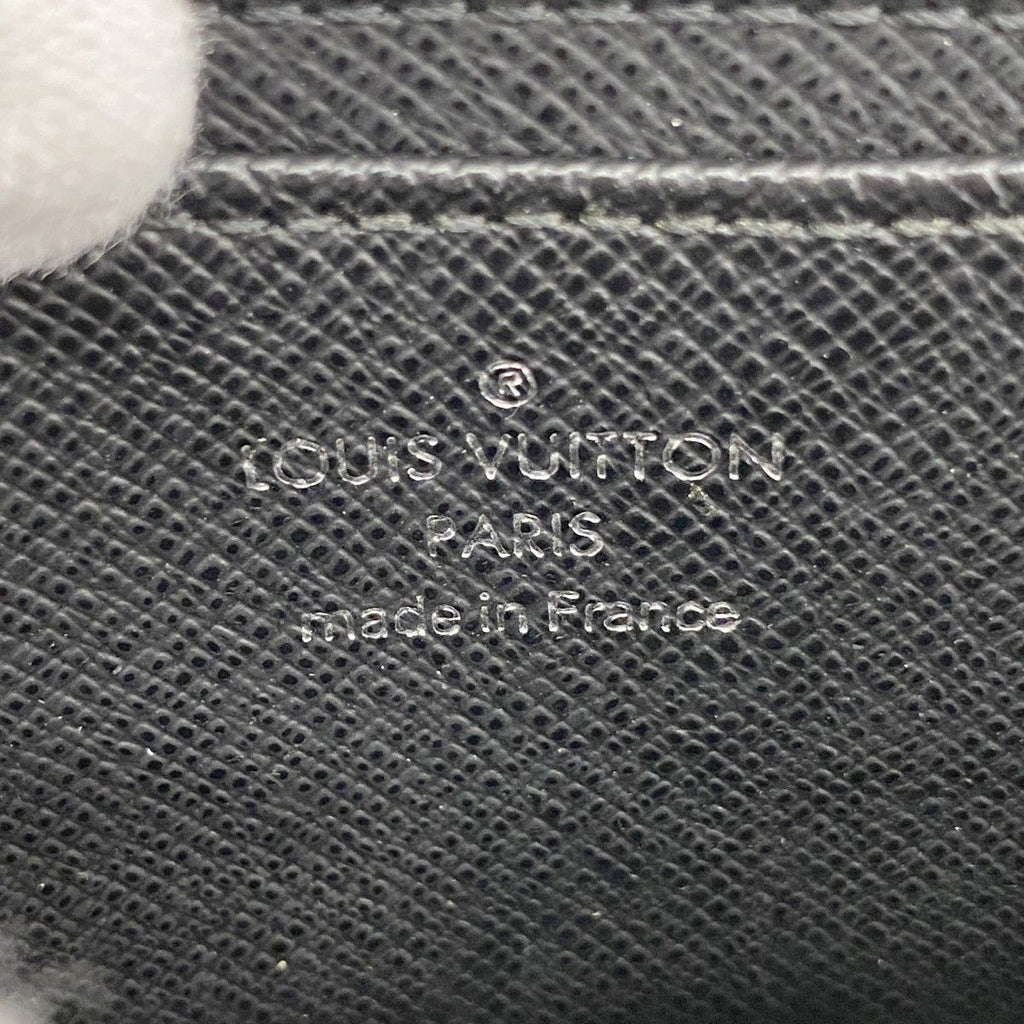 Louis Vuitton Coin Case Damier Graphite Zippy Purse Black — view 4