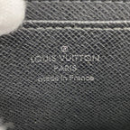 Louis Vuitton Coin Case Damier Graphite Zippy Purse Black — view 4