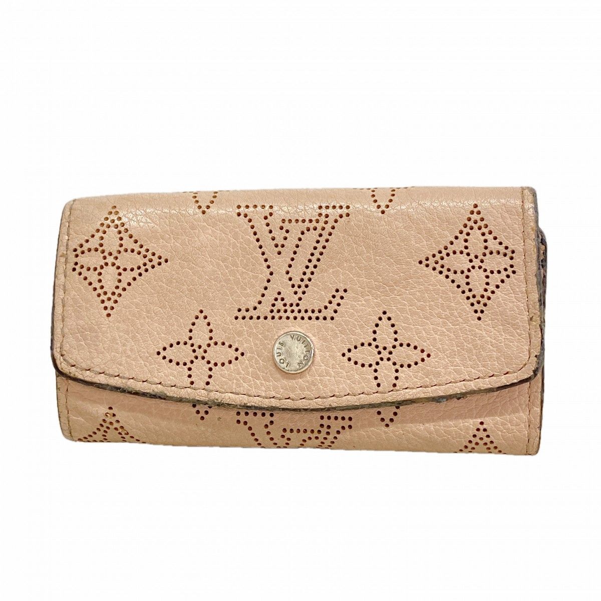 Louis Vuitton Key Case Mahina Multicles 4 Magnolia Key Holder
