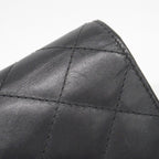 Chanel Wallet Cambon Lambskin Black Pink Silver — view 9