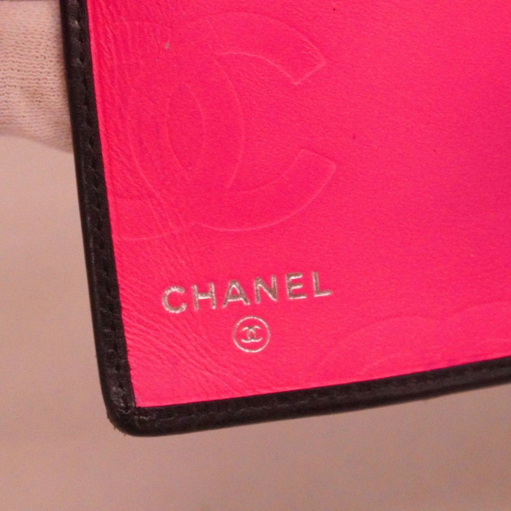 Chanel Wallet Cambon Lambskin Black Silver — view 4