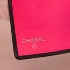 Chanel Wallet Cambon Lambskin Black Silver — view 4