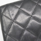 Chanel Wallet Cambon Lambskin Black Silver — view 9