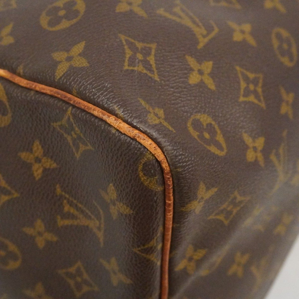 Louis Vuitton Boston Bag Monogram Keepall 60 Brown — view 6