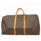 Louis Vuitton Boston Bag Monogram Keepall 60 Brown