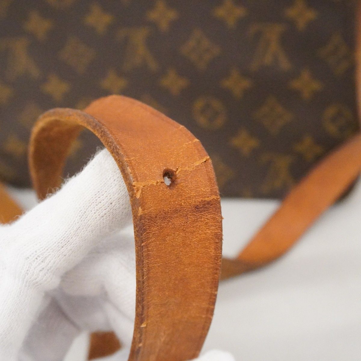 Louis Vuitton Shoulder Bag Monogram Cartouchiere GM Brown — view 6