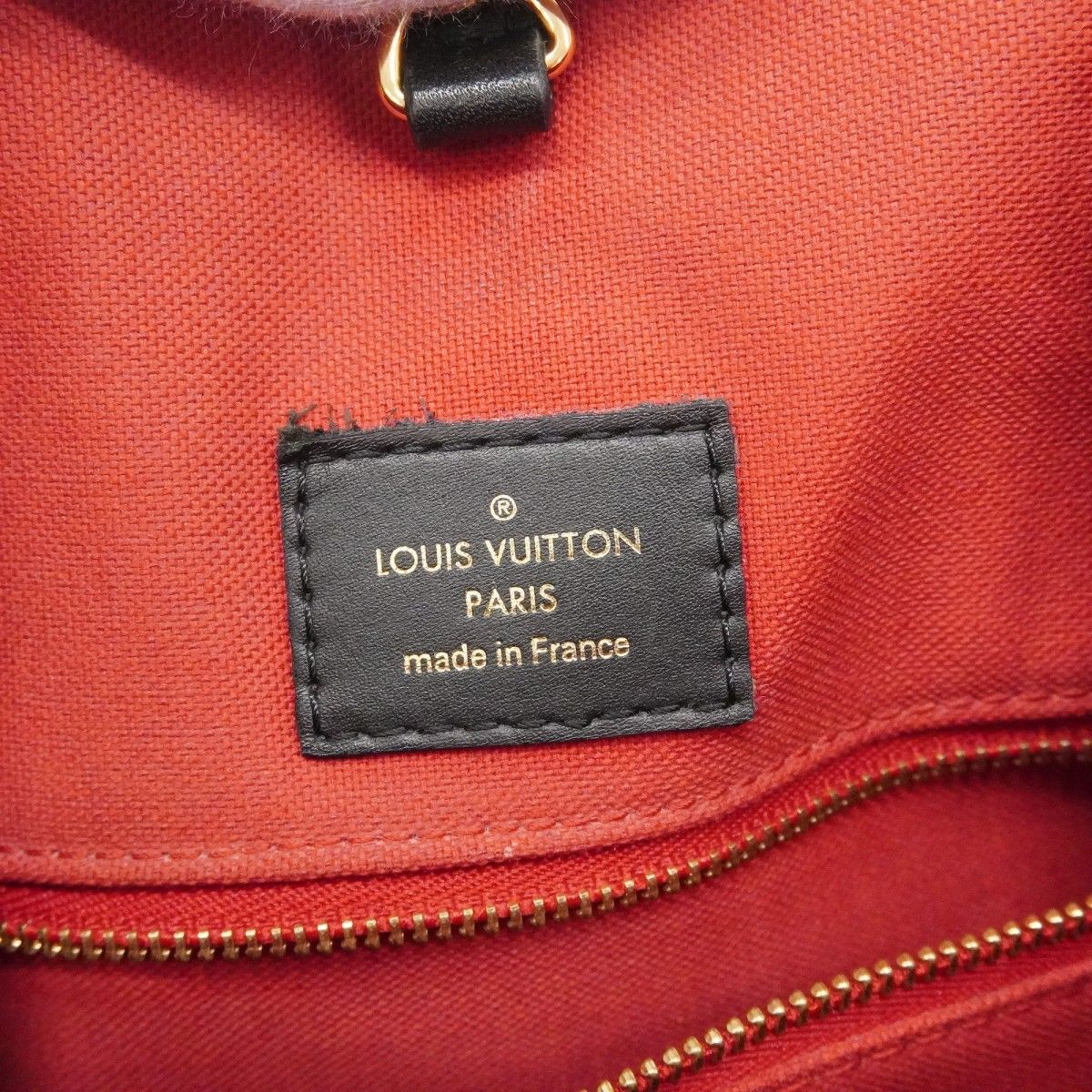 Louis Vuitton Tote Monogram Giant Reverse On The Go MM Brown — view 5
