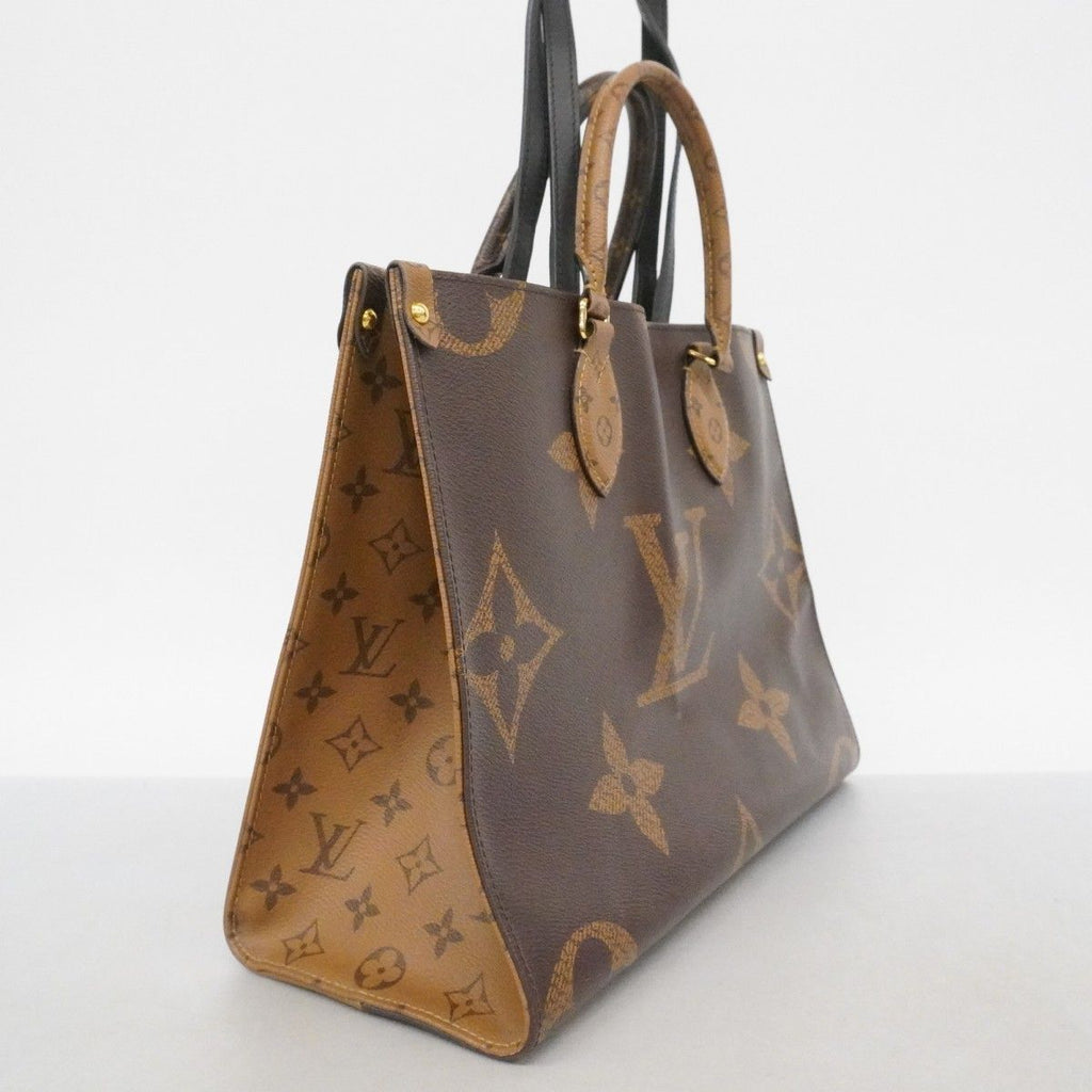 Louis Vuitton Tote Monogram Giant Reverse On The Go MM Brown — view 2