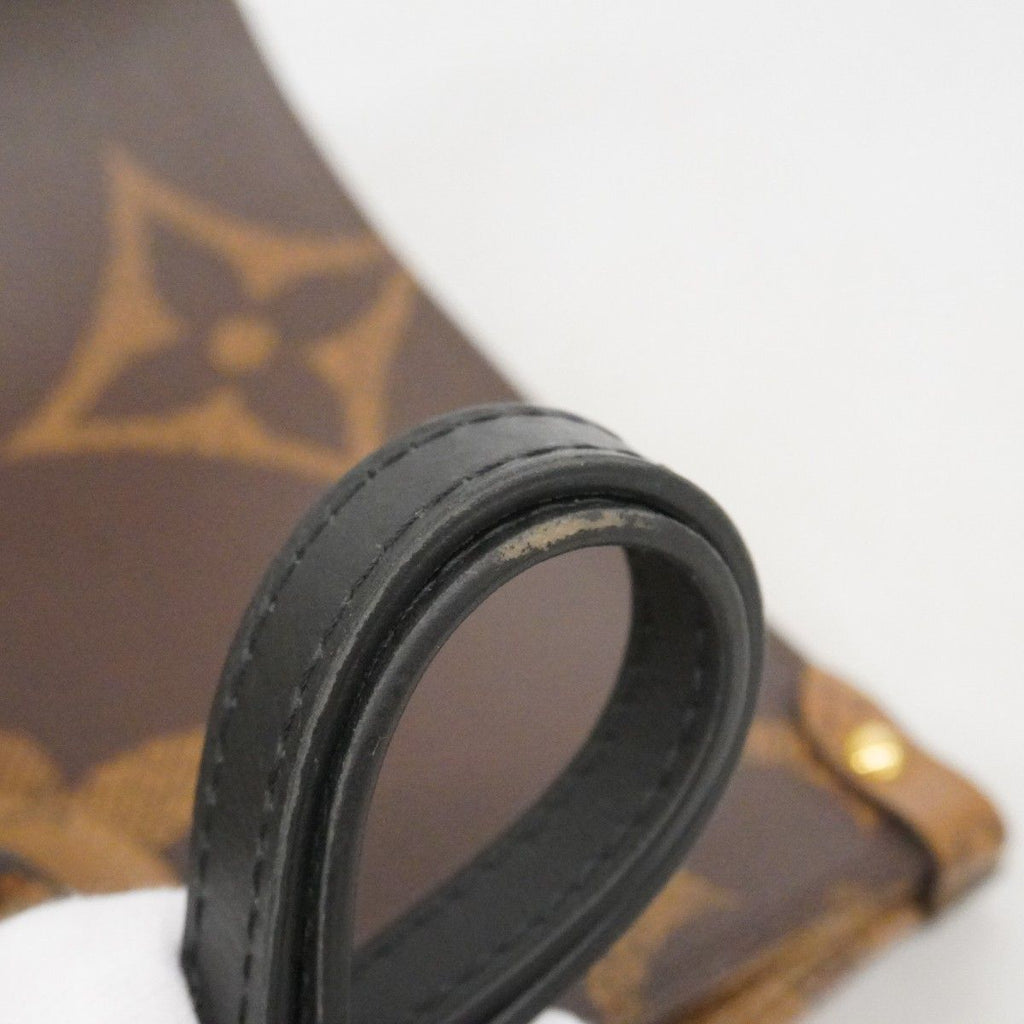 Louis Vuitton Tote Monogram Giant Reverse On The Go MM Brown — view 8
