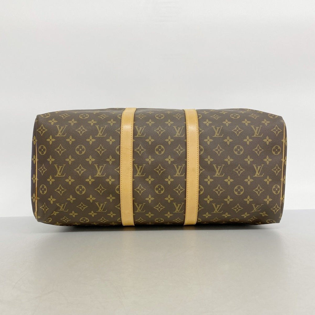Louis Vuitton Boston Bag Monogram Keepall 50 Brown — view 3