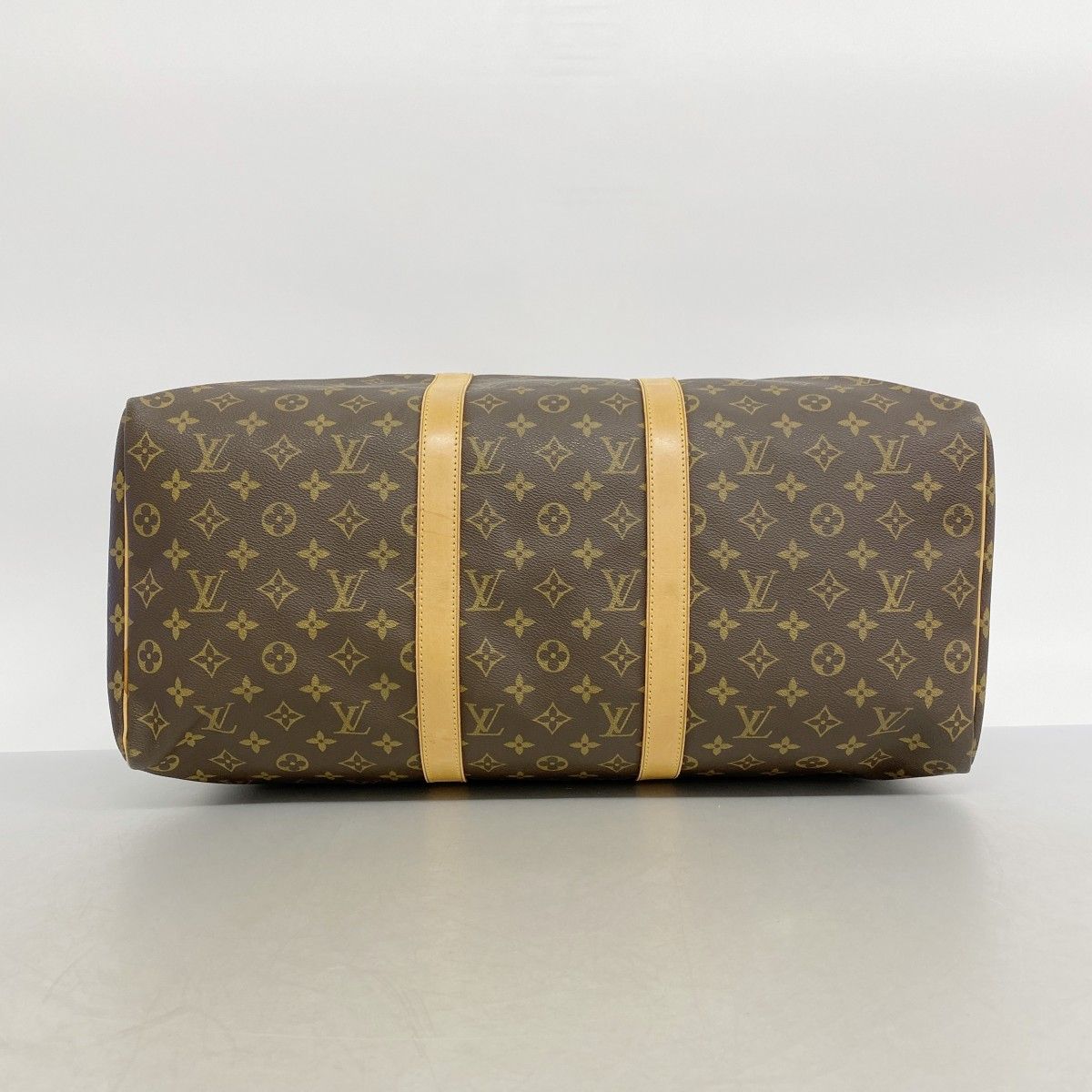 Louis Vuitton Boston Bag Monogram Keepall 50 Brown — view 3