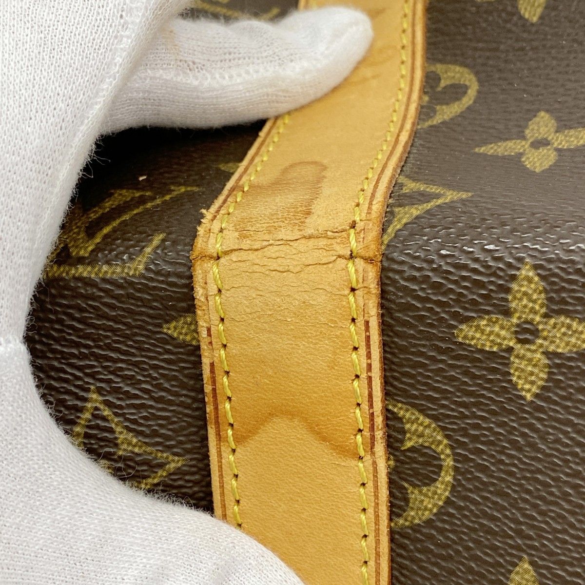 Louis Vuitton Boston Bag Monogram Keepall 50 Brown — view 8