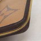 Louis Vuitton Wallet Monogram Giant Reverse Zippy Brown — view 7