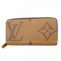 Louis Vuitton Wallet Monogram Giant Reverse Zippy Brown