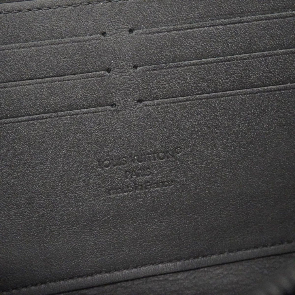 Louis Vuitton Wallet Aerogram Zippy Horizontal Black — view 4