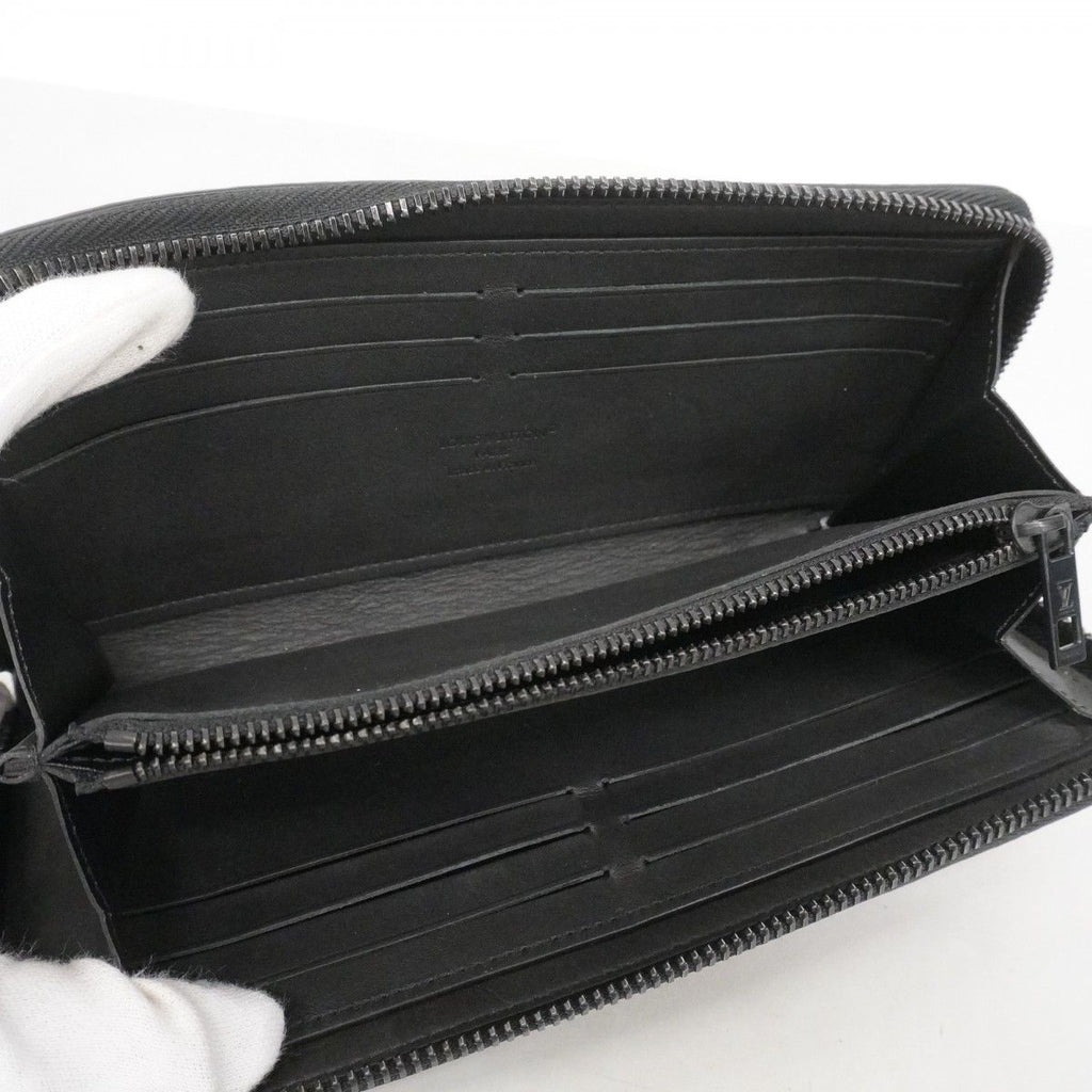 Louis Vuitton Wallet Aerogram Zippy Horizontal Black — view 3