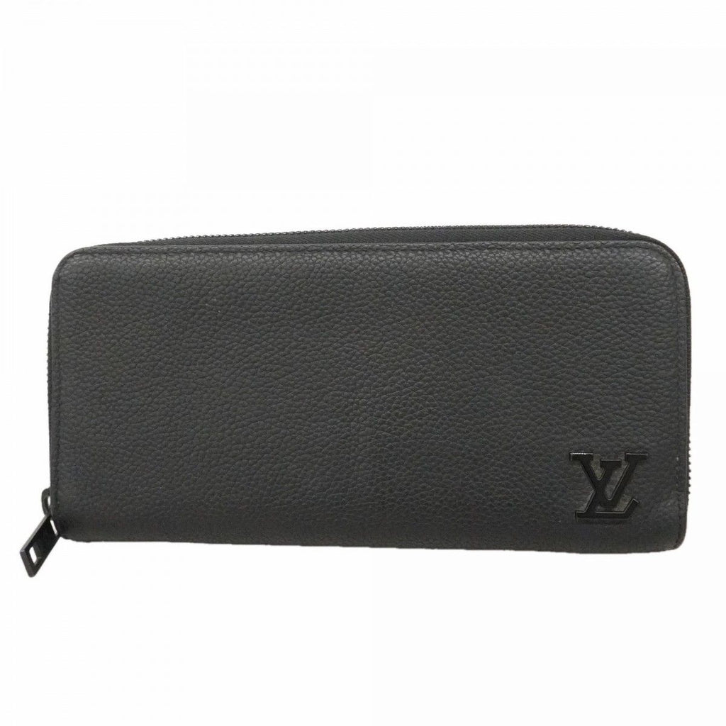 Louis Vuitton Wallet Aerogram Zippy Horizontal Black
