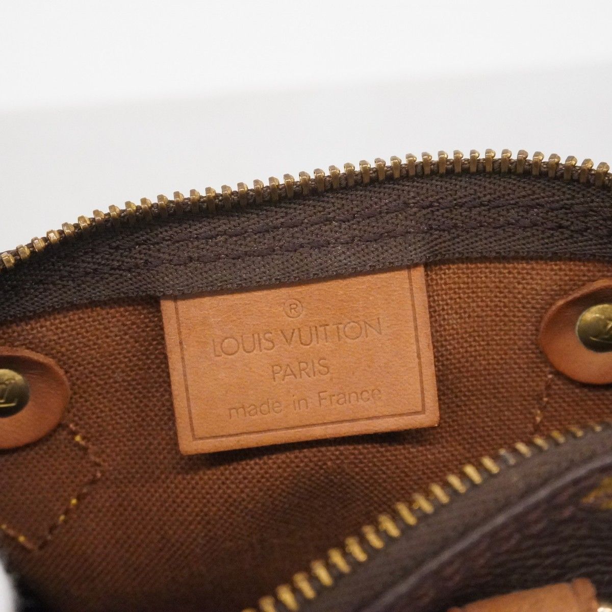 Louis Vuitton Handbag Monogram Mini Speedy Brown — view 5