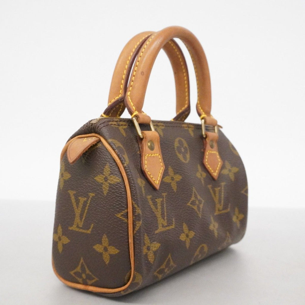 Louis Vuitton Handbag Monogram Mini Speedy Brown — view 2