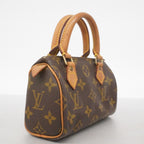 Louis Vuitton Handbag Monogram Mini Speedy Brown — view 2