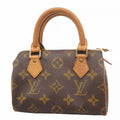 Louis Vuitton Handbag Monogram Mini Speedy Brown
