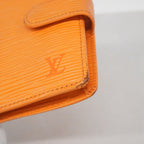 Louis Vuitton Wallet Epi Portobier Compact Mandarin — view 5