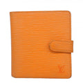 Louis Vuitton Wallet Epi Portobier Compact Mandarin