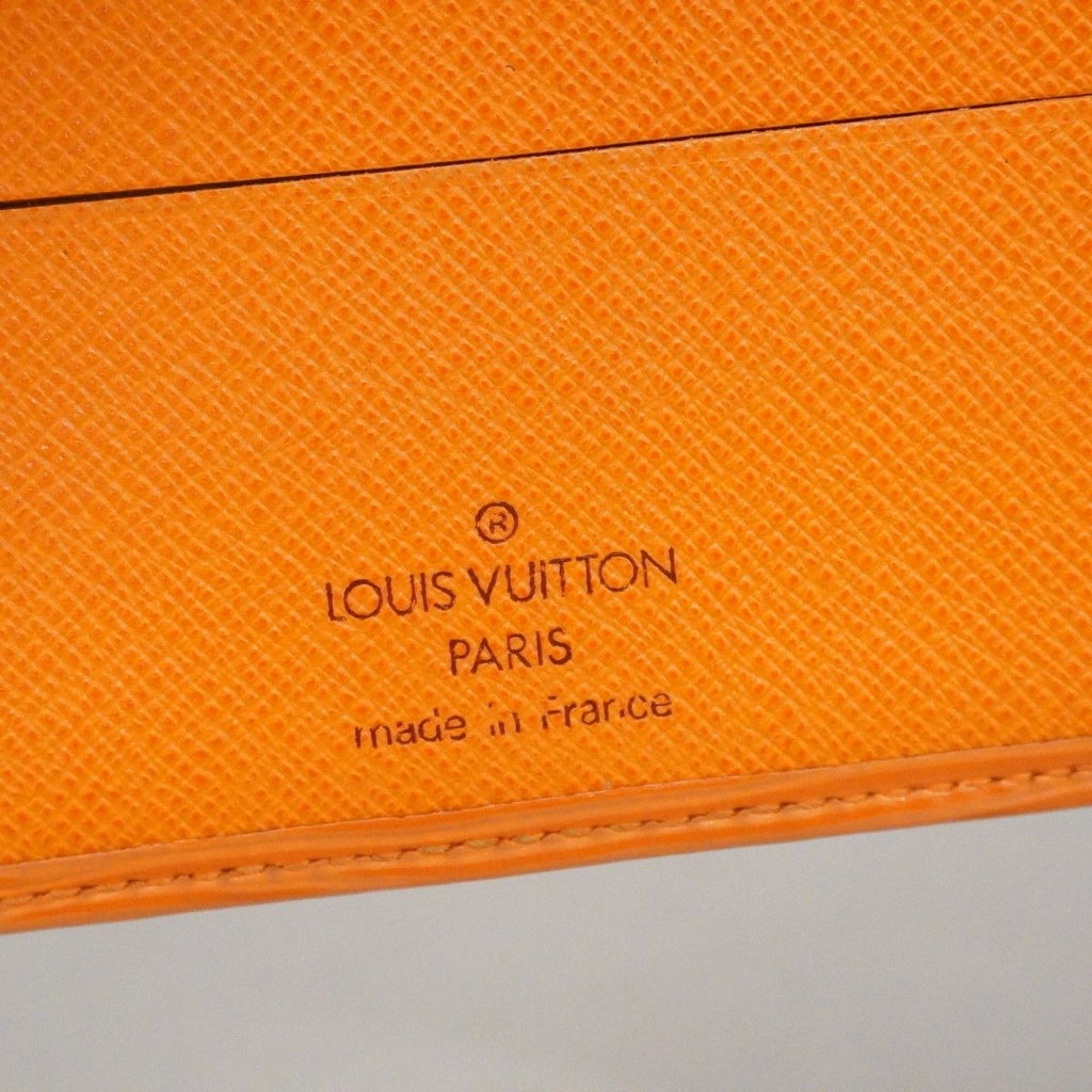 Louis Vuitton Wallet Epi Portobier Compact Mandarin — view 4