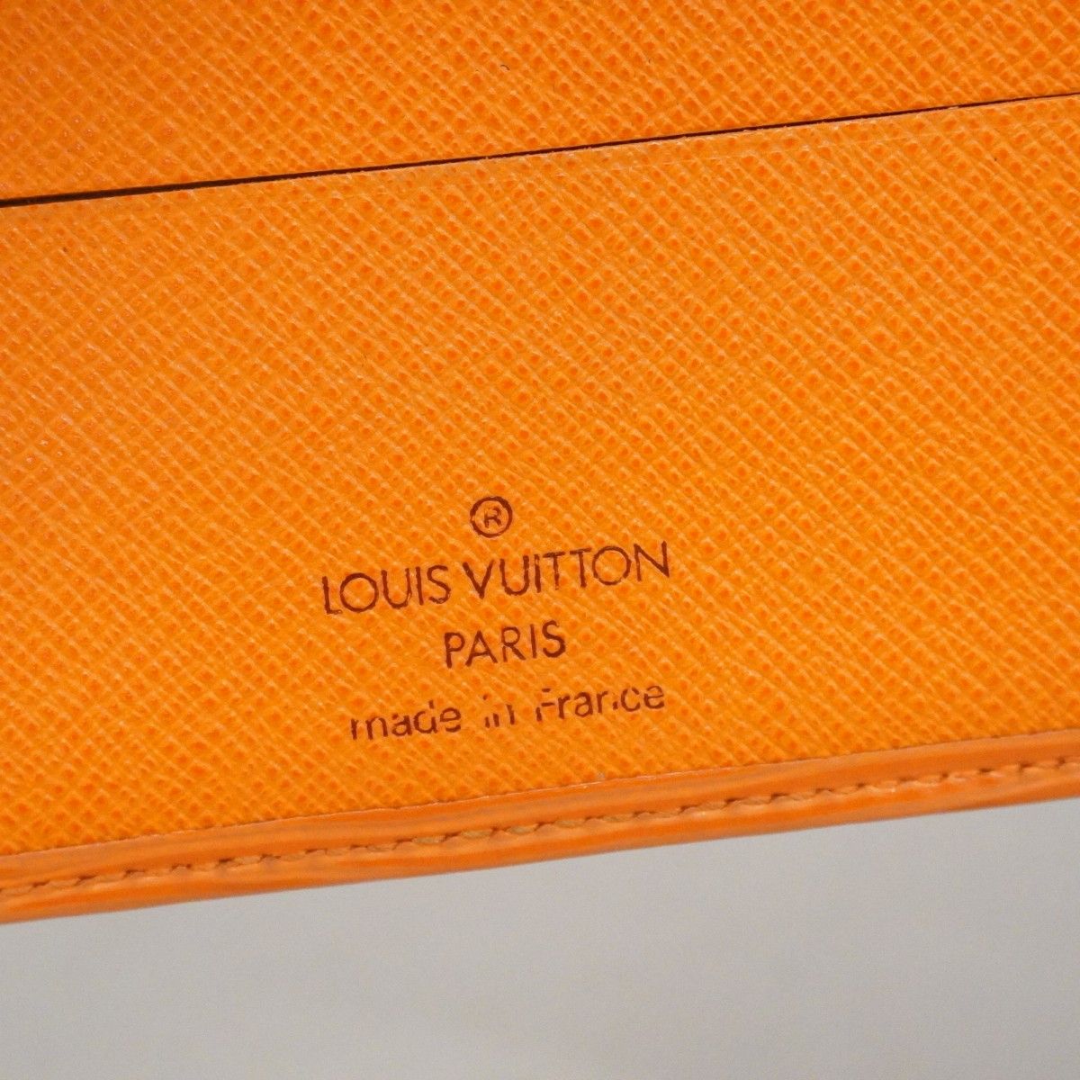Louis Vuitton Wallet Epi Portobier Compact Mandarin — view 4