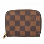 Louis Vuitton Coin Case Damier Zippy Purse Ebene