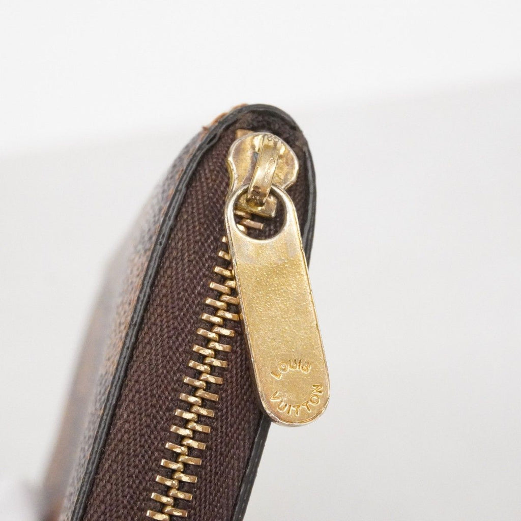 Louis Vuitton Coin Case Damier Zippy Purse Ebene — view 6