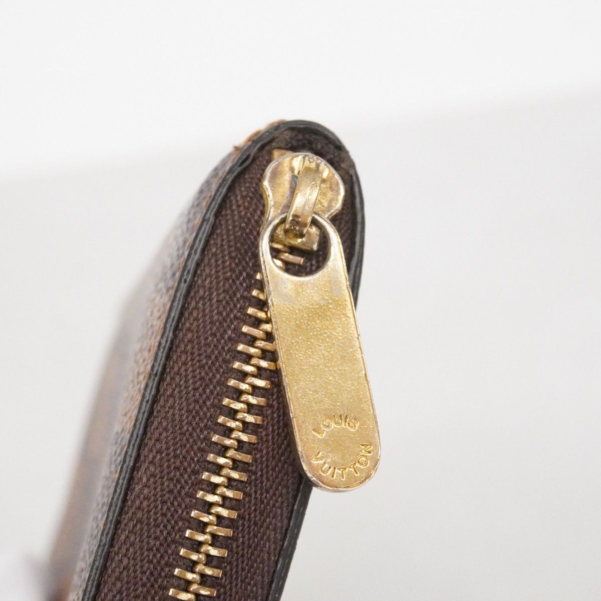 Louis Vuitton Coin Case Damier Zippy Purse Ebene — view 6