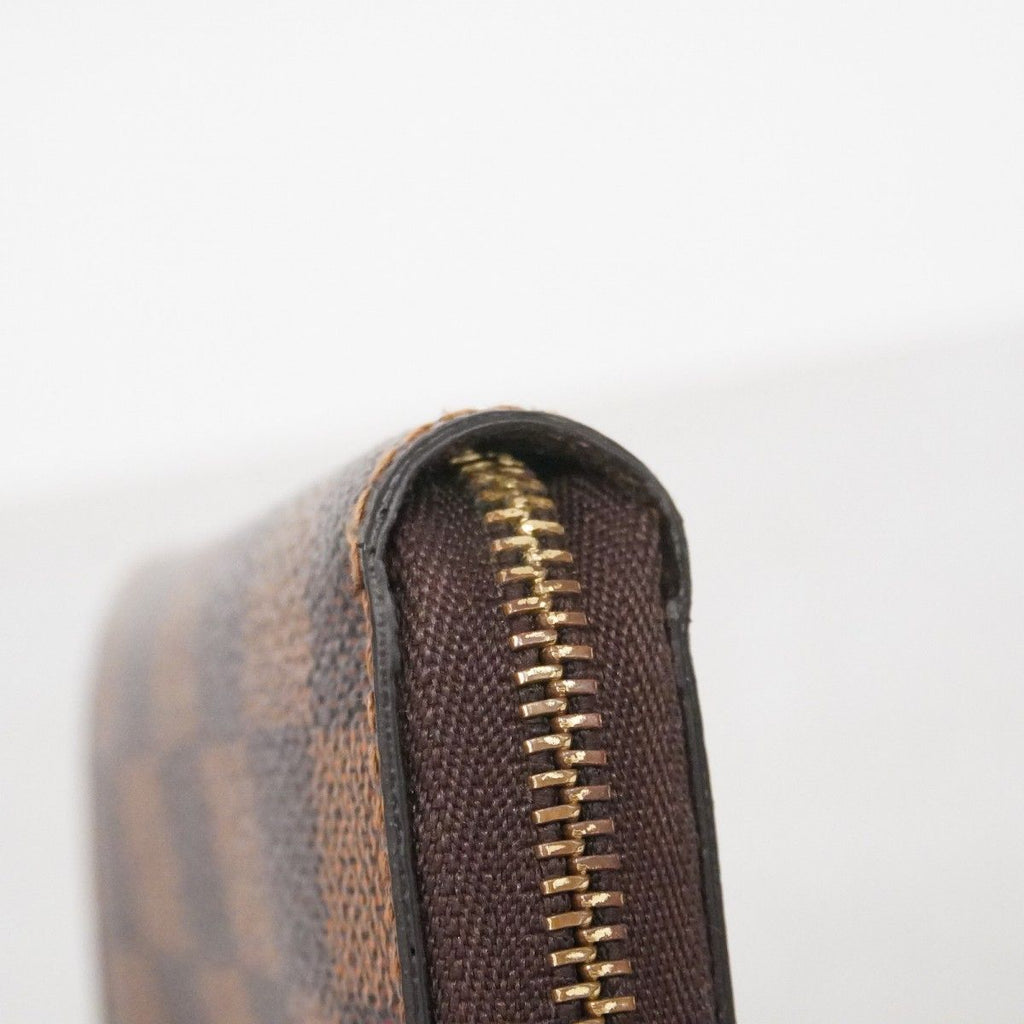 Louis Vuitton Coin Case Damier Zippy Purse Ebene — view 8