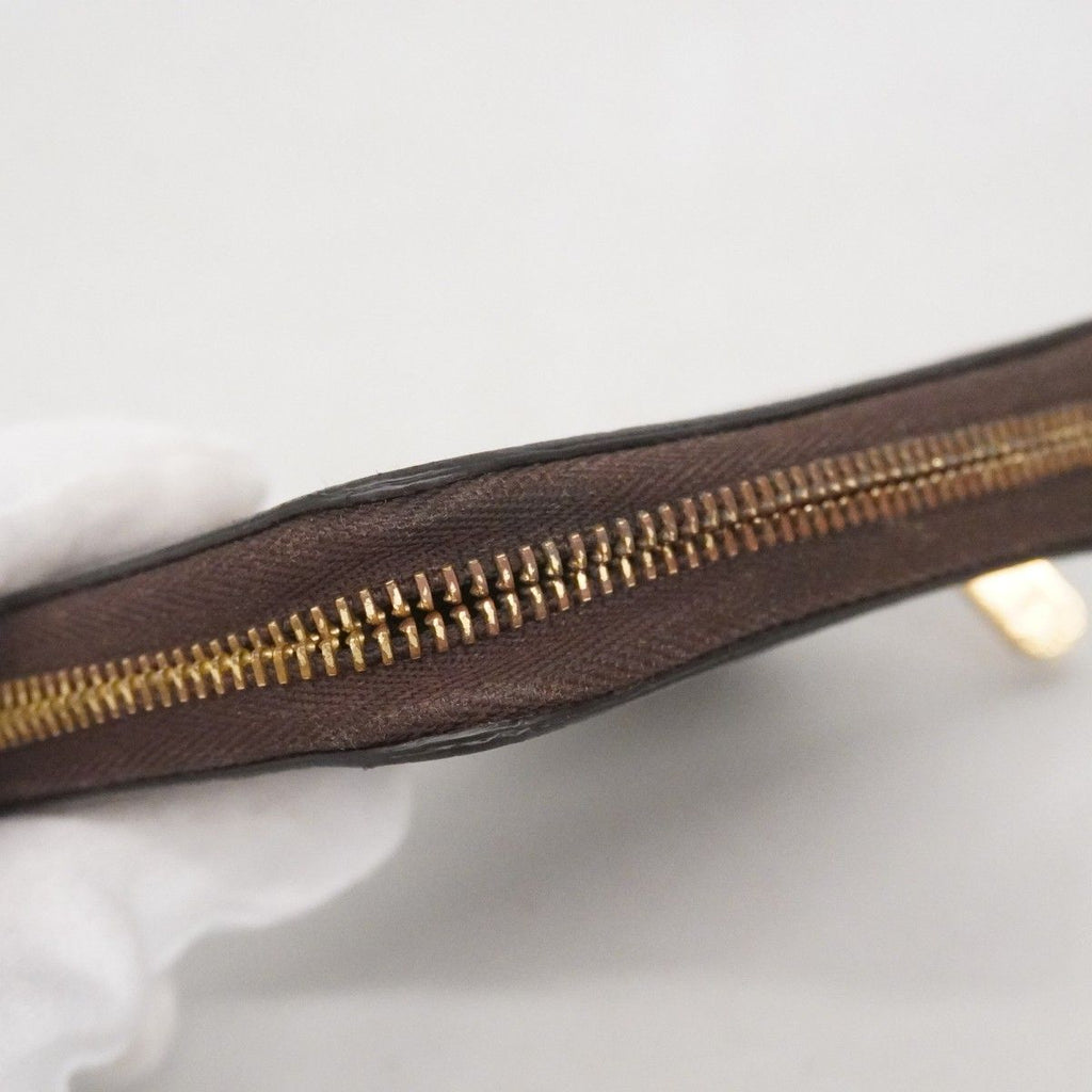 Louis Vuitton Coin Case Damier Zippy Purse Ebene — view 7