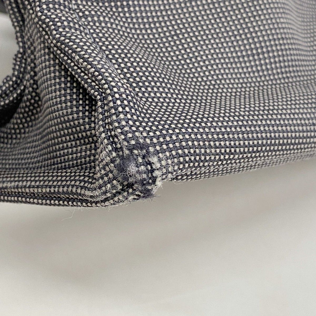 Hermes Tote Her Line MM Canvas Gray Silver — view 6