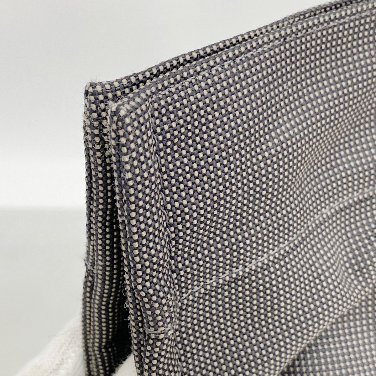 Hermes Tote Her Line MM Canvas Gray Silver — view 8