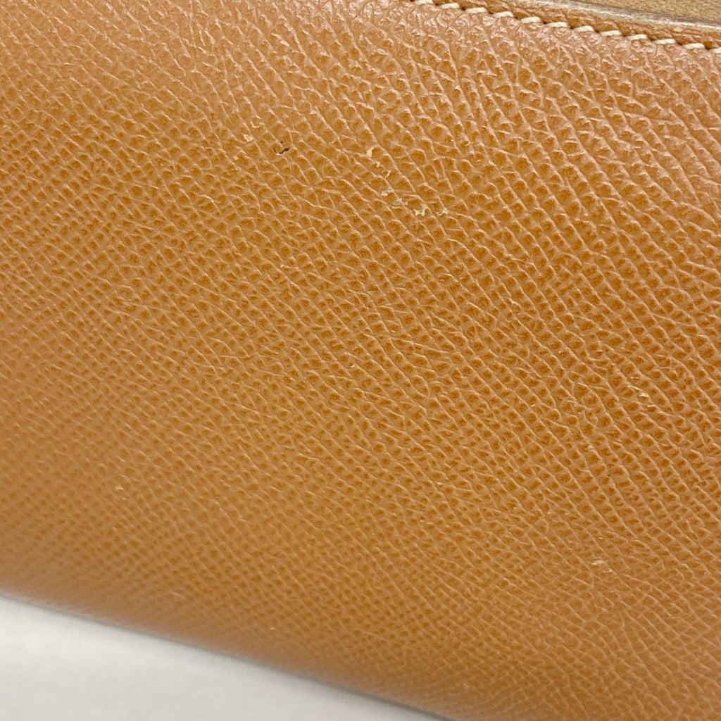 Hermes Wallet Azap Long Silk in Veau Gold Silver — view 7