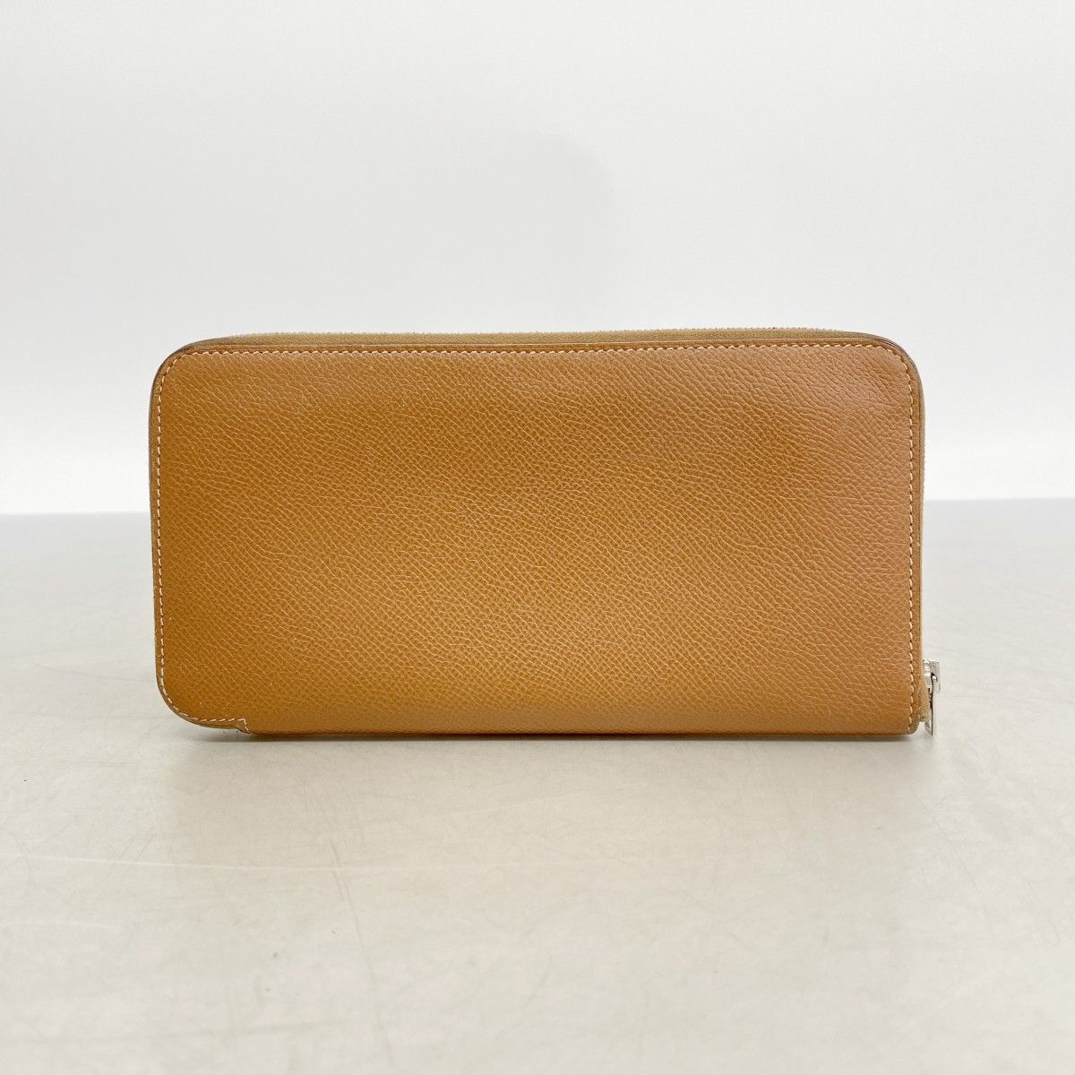 Hermes Wallet Azap Long Silk in Veau Gold Silver — view 8