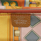 Hermes Wallet Azap Long Silk in Veau Gold Silver — view 4