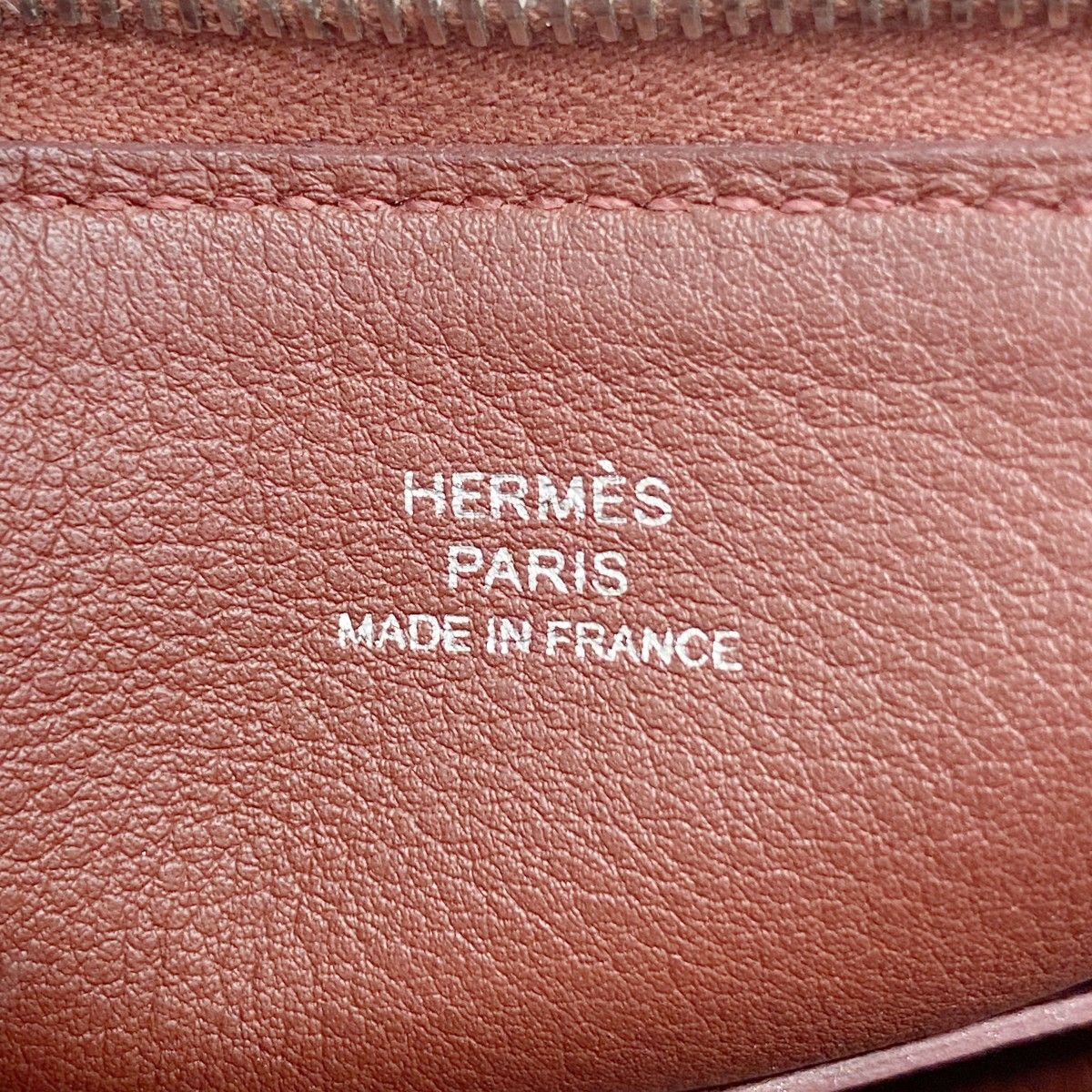 Hermes Pouch Carre Pocket Swift Joan Ambre Silver — view 4