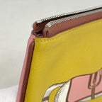 Hermes Pouch Carre Pocket Swift Joan Ambre Silver — view 6