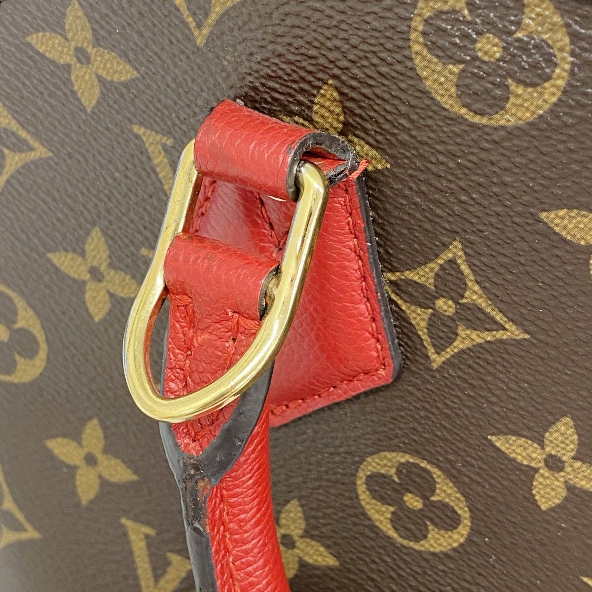 Louis Vuitton Handbag Monogram Alma Bag Intu Bag Rouge — view 9
