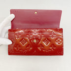 Louis Vuitton Wallet Vernis Portefeuille Sarah Pomme D'amour — view 6