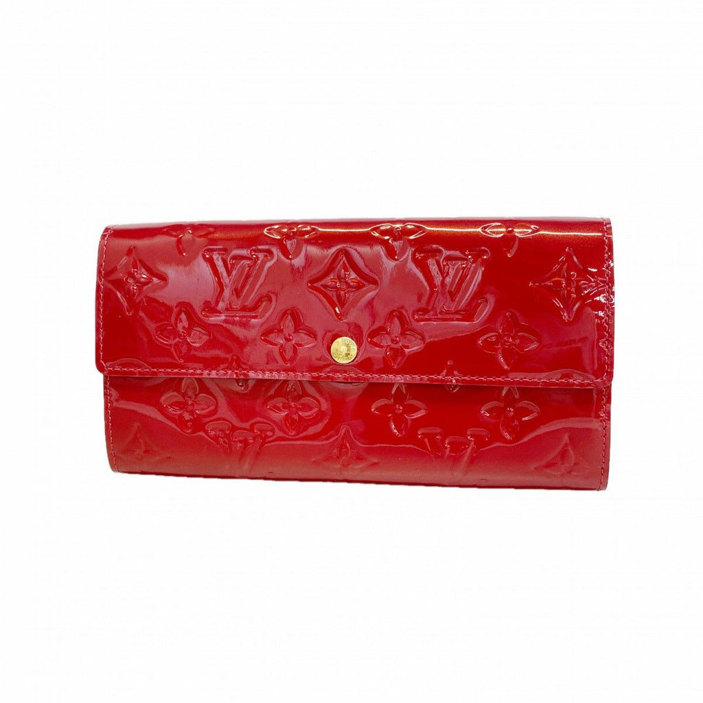 Louis Vuitton Wallet Vernis Portefeuille Sarah Pomme D'amour