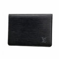 Louis Vuitton Card Case Epi Porte 2 Cult Vertical Noir
