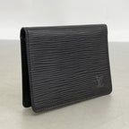 Louis Vuitton Card Case Epi Porte 2 Cult Vertical Noir — view 2