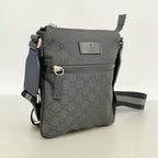Gucci Shoulder Bag GG Nylon Black Silver — view 2