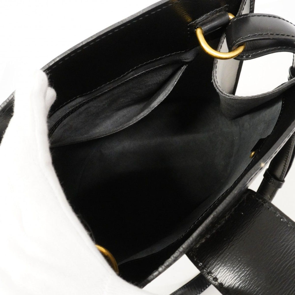 Louis Vuitton Shoulder Bag Epi Cluny Noir — view 4